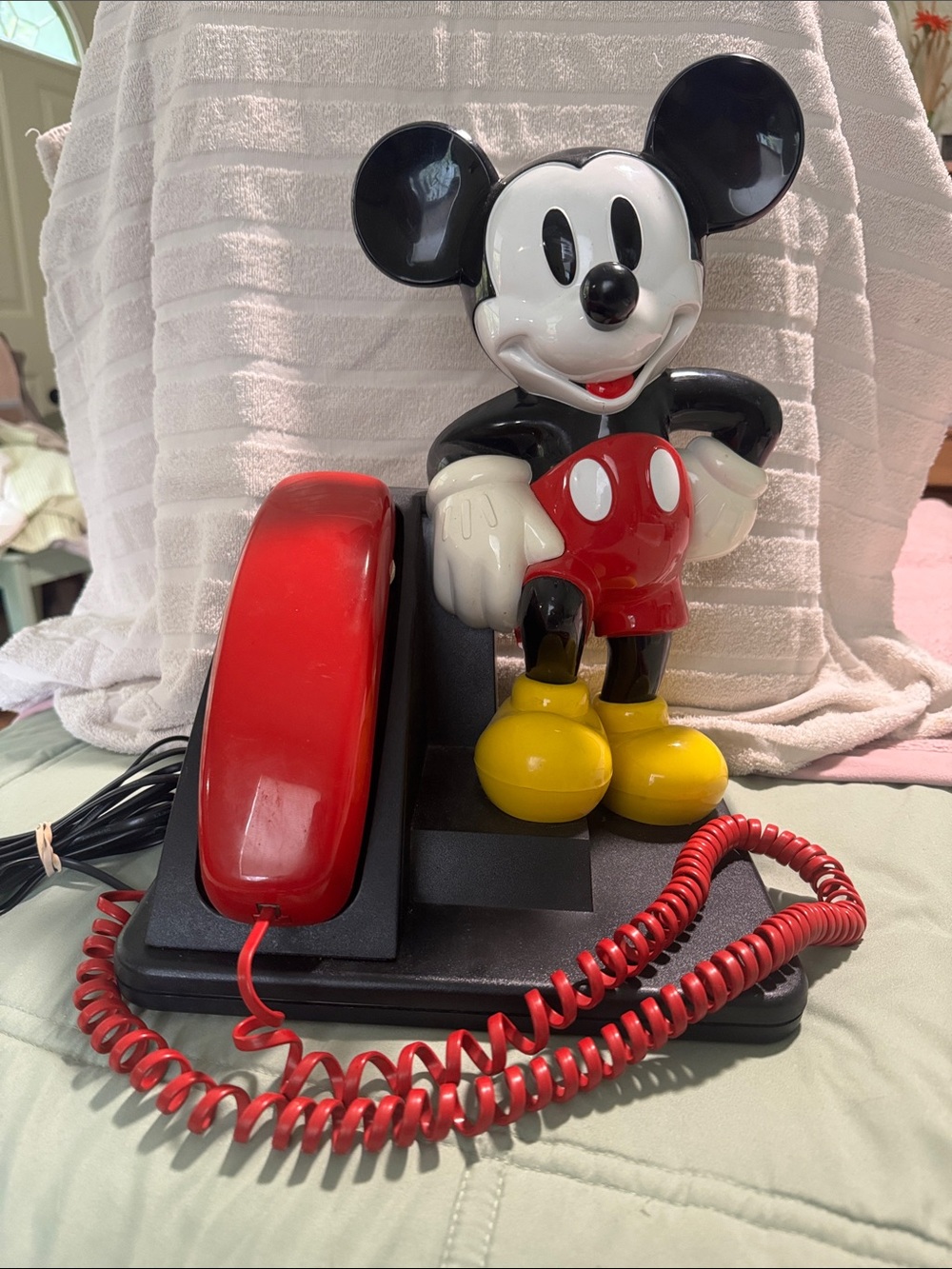 Vintage Mickey Mouse Landline Telephone
